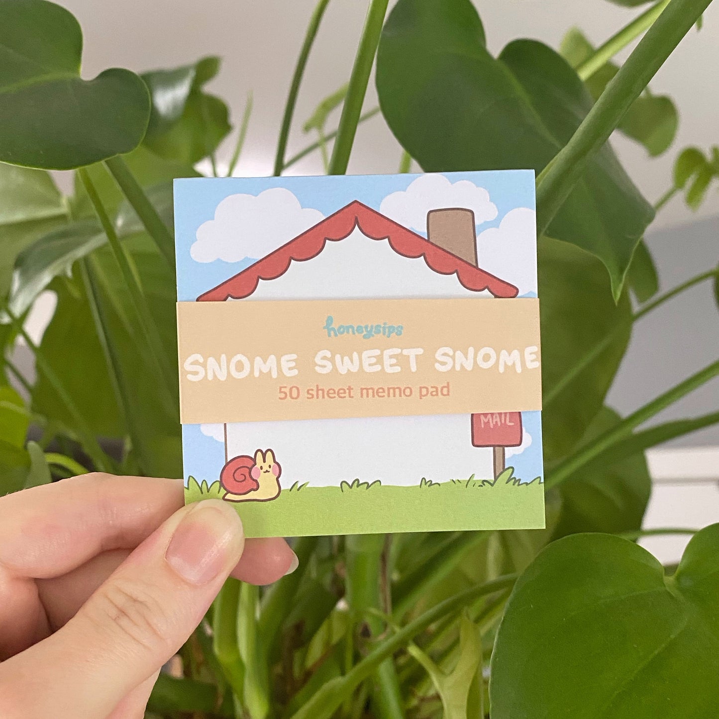 Snome Sweet Snome Memo Pad